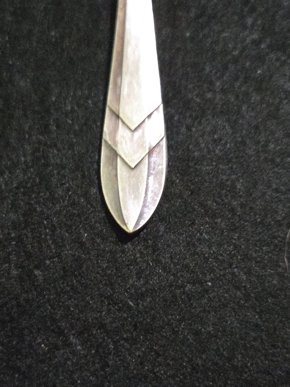 Vintage Stainless Steel Silver Pastry Fork - Durable Home Dining Flatware
